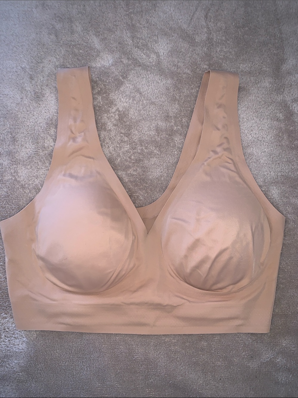 EBY Seamless Nude Wireless Comfort Bra - Women Intimates & Sleepwear